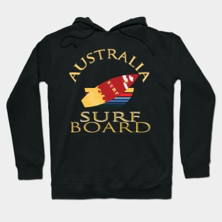 Australia surf board Hoodie